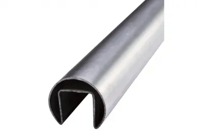 PSG N100.0001.4BS Pochwyt nakładany na szkło fi 42,4x2500mm, U=24mm, szkło 8-21,52mm (aisi304, syst.42,4, satyna)