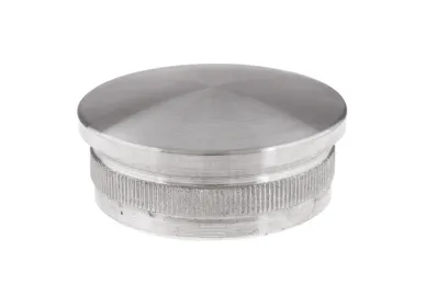 PSG N11.0101.4CS Convex drive-in end plug 48.3/H7 (AISI 304, 48.3 system, satin)