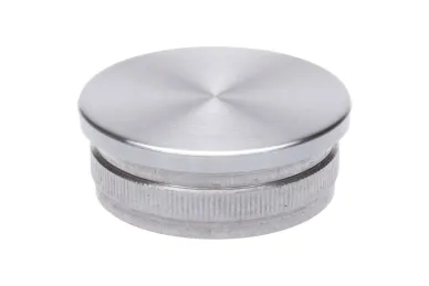 PSG N11.0301.4BS Flat drive-in cap 42.4/H3 (aisi304, system 42.4, satin)