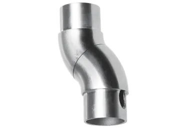 PSG N13.1201.4BS Twist elbow, glue-in for tube 42.4x2/H47 (aisi304, system 42.4, satin)