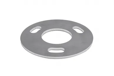 PSG N21.0303.4BR Podstawa słupa do spawania fi 80x42,4xH4mm, otw.montaż. 3x fi 8,5x20mm (aisi304, syst.42,4, pow.surowa),