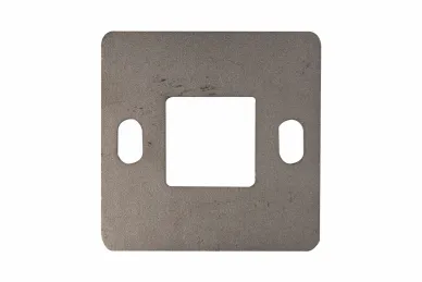 PSG N21.05E1.4ER Podstawa słupa do spawania 100x100/40x40/H4mm, otw.montaż. 2x fi 11x20mm (aisi304, syst.40x40, pow.surowa)