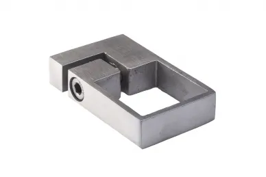 PSG N22.0301.4XS Clamp for 40x40 mm profile, side anchoring, 2 mounting holes M8 (aisi304, flat system, satin)