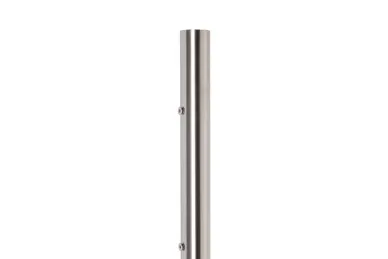 PSG N31.B1606.4BS Middle balustrade post, bare fi 42.4 x 881mm - 4 holes with M6 thread, floor mounting, satin