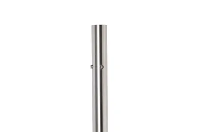 PSG N31.B1609.4BS Corner balustrade post fi 42.4 x 881 mm - bare. AISI 304, 8 holes with M6 thread, floor mounting, satin