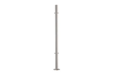PSG N31.B1899.4BS Middle post fi 42.4x981mm, 4 holes with M8 thread, floor mounting (AISI 304, 42.4 system, satin)