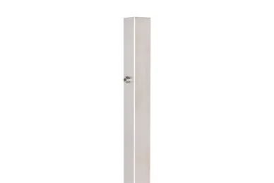 PSG N31.B2465.4ES Słupek końcowy 40x40x981mm, 2 otwory z gwintem M8, moc.w podłogę (aisi304, syst.40x40, satyna)