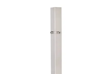 PSG N31.B2471.4ES Słupek narożny 40x40x981mm, 4 otwory z gwintem M8, moc.w podłogę (aisi304, syst.40x40, satyna)