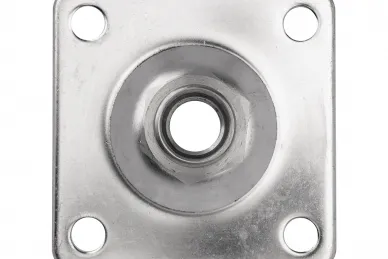 PSG N61.P120.4UR Placca per cerniera regolabile M20 con placca