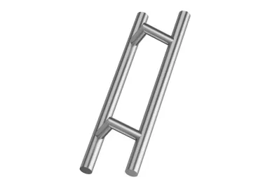 PSG N64.PDO45500.4US Double-sided round handrail dia. 32, (45°), 300x500mm, (AISI 304, universal, satin)
