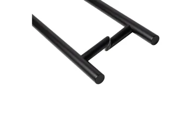 PSG N64.PDO45800.4UM Double-sided round black pull handle 45°, 32x800mm (AISI 304, universal, painted)