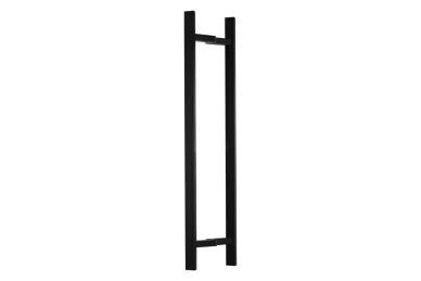 PSG N64.PDP451000.4UM Double-sided rectangular black pull handle 45°, 20x40x1000mm (AISI 304, universal, painted)