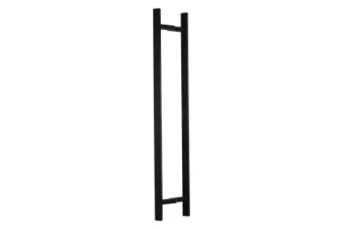 PSG N64.PDP451200.4UM Pochwyt-antaba dwustronny prostokątny czarny 45°, 20x40x1200mm (aisi304, uniwersalny, malowany)