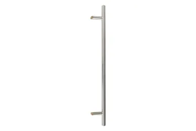 PSG N64.PJO451000.4US Single-sided round handrail pull handle 45°, 32X1000 mm (AISI304, universal, satin)