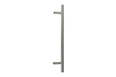 PSG N64.PJO451400.4US Pochwyt do drzwi jednostronny, okrągły, mocowanie 45° – 32X1400 mm (aisi 304, uniwersalny, satyna)