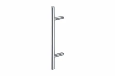 PSG N64.PJO45300.4US.M Single-sided round handrail dia. 32, (45°), 200x300mm, (AISI304, universal, satin)