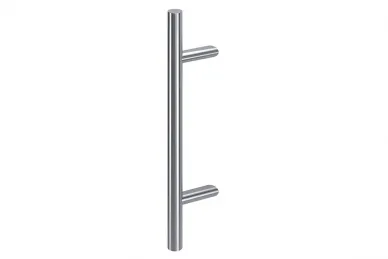 PSG N64.PJO45300.4US Single-sided round handrail dia. 32, (45°), 200x300mm, (AISI304, universal, satin)