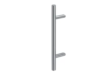 PSG N64.PJO45500.4US Single-sided round handrail dia. 32, (45°), 300x500mm, (AISI304, universal, satin)