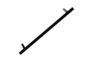 PSG N64.PJP451000.4UM Single-sided rectangular door handrail, 45° mounting – 20X40X1000 mm (AISI 304, universal, black)