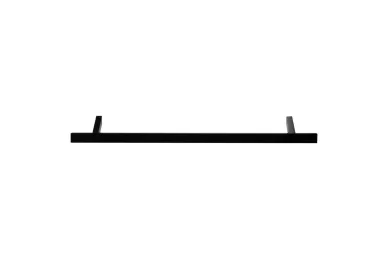 PSG N64.PJP451000.4UM Single-sided rectangular door handrail, 45° mounting – 20X40X1000 mm (AISI 304, universal, black)