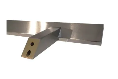PSG N64.PJP451000.4US Pochwyt-antaba jednostronny prostokątny 45°, 20x40x1000mm (aisi304, uniwersalny, satyna)