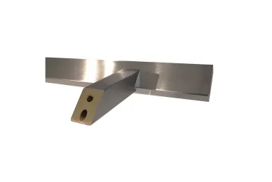 PSG N64.PJP451200.4US Pochwyt-antaba jednostronny prostokątny 45°, 20x40x1200mm (aisi304, uniwersalny, satyna)