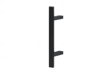PSG N64.PJP45500.4UM.M Single-sided rectangular handrail, 45° mounting - 300 x 500 mm, black (AISI304, universal, painted)