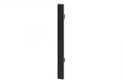 PSG N64.PJP90500.4UM Single-sided rectangular handrail 40x20mm, (90°), 300x500mm, black (AISI304, universal, painted)