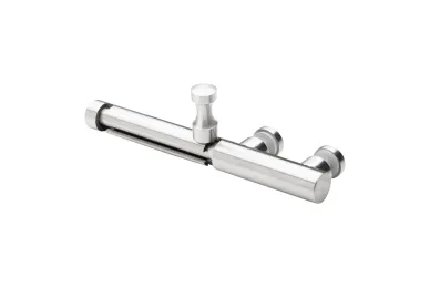 PSG N64.R2012.4US Glass gate bolt, diameter 20 mm, height 177 mm (AISI304, universal, satin)