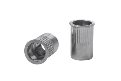 PSG N90.NN08.4US Rivet nut M8 A2, reduced countersunk flange, knurled 1.0-3.0 (AISI304)