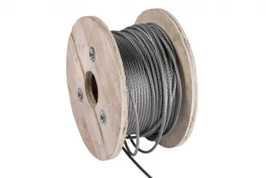 PSG N92.05025.6UR Steel cable dia. 5mm, 7x19 construction, 25m spool (AISI 316, universal)