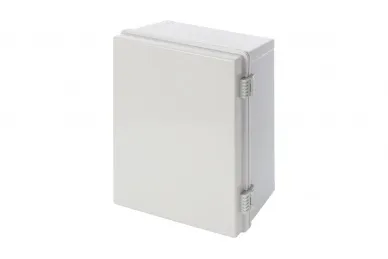 Pulsar AWB403020 ABS Enclosure 400x300x200, waterproof with plastic hinges closing and base board