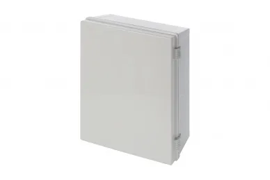 Pulsar AWB504020 ABS Enclosure 500x400x200, waterproof with plastic hinges closing and base board