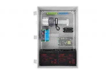 Pulsar AWB604022 ABS Enclosure 600x400x220, waterproof with plastic hinges closing and base board