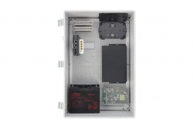 Pulsar AWB604022 ABS Enclosure 600x400x220, waterproof with plastic hinges closing and base board