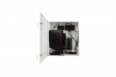 Pulsar AWO531W DVR/Monitor/RACK/Vertikal-Gehäuse weiß