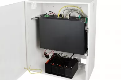 Pulsar AWO531W DVR/Monitor/RACK/Vertikal-Gehäuse weiß