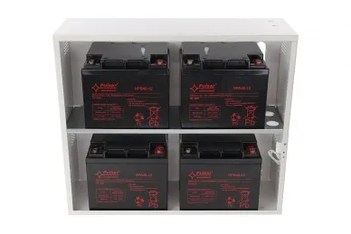 Pulsar AWO817 Wall-mounted enclosure for 2x 65Ah batteries