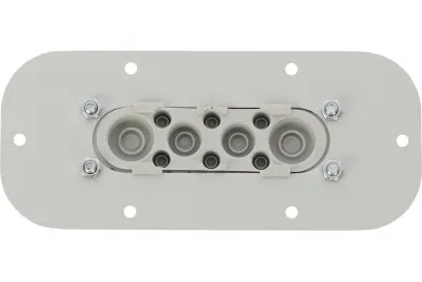 Pulsar AWOH-PM10A Plate with 10 membrane grommets for AWOH series enclosures