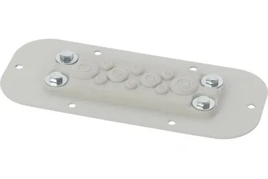 Pulsar AWOH-PM10A Plate with 10 membrane grommets for AWOH series enclosures