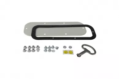 Pulsar AWOH406030 Custodia in metallo con piastra di montaggio AWOH406030 IP66 400x600x300