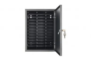 Pulsar AWOS36-B Deposit cabinet for 36 mobile phones with numbered compartments, black
