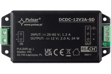 Pulsar DCDC-12V2A-SD DC/DC 2A przetwornica obniżająca napięcie