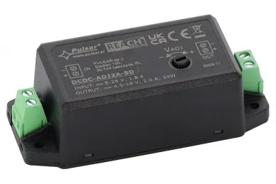 Pulsar DCDC-ADJ2A-SD DC/DC 2A przetwornica obniżająca napięcie z regulacją napięcia wyjściowego