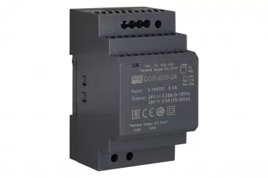 Pulsar DDR-60G-24 DDR 24V/60W/2.5A DC/DC converter for DIN rail