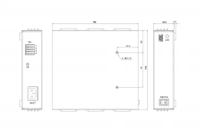 Pulsar ENP-240-12 alimentatore da tavolo 13.8V/240W/17.4A