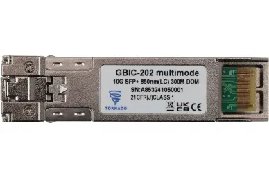 Pulsar GBIC-202 SFP  GBIC-202 module, multimode, 10G 850nm (LC) 300M DOM (TORNADO)