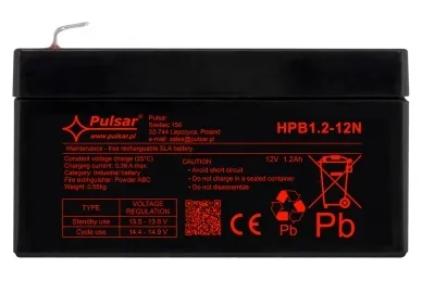 Pulsar HPB1,2-12N 1,2Ah/12V HPB battery