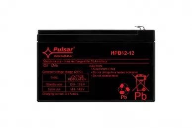 Pulsar HPB12-12 Batterie 12Ah/12V HPB
