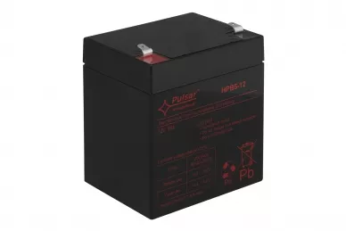 Pulsar HPB5-12 Batterie 5Ah/12V HPB